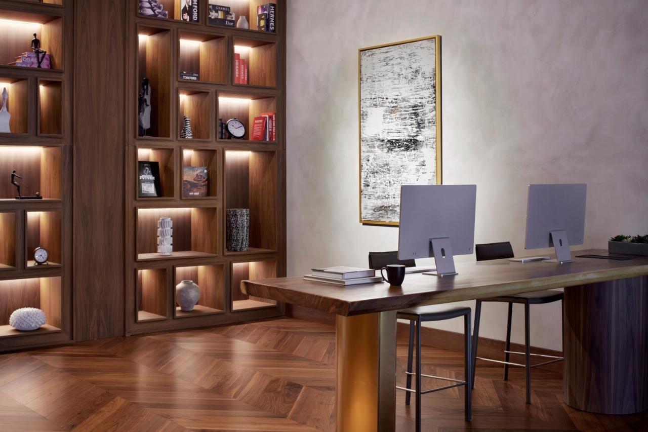 Movenpick Jumeirah Village Triangle Дубай Экстерьер фото The library at the hotel